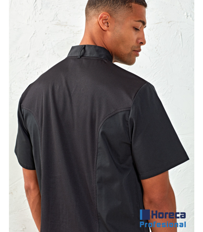 Chaqueta de Cocina Coolchecker® Manga Corta Premier