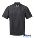 Chaqueta de Cocina Zip Close Manga Corta Premier