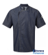 Chaqueta de Cocina Zip Close Manga Corta Premier