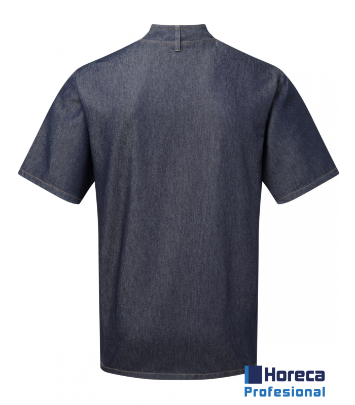 Chaqueta de Cocina Zip Close Manga Corta Premier