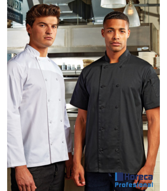 Chaqueta de Cocina Coolchecker® Manga Corta Premier