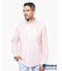 Camisa Oxford Manga Larga Hombre