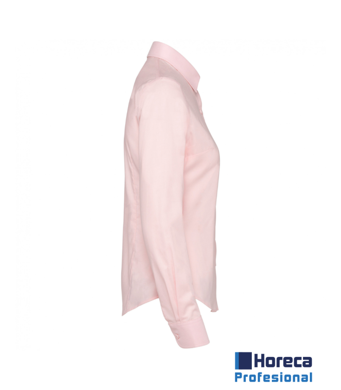 Camisa Oxford Manga Larga Mujer