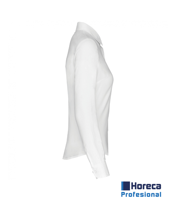 Camisa Oxford Manga Larga Mujer