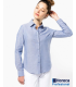 Camisa Oxford Manga Larga Mujer