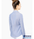 Camisa Oxford Manga Larga Mujer