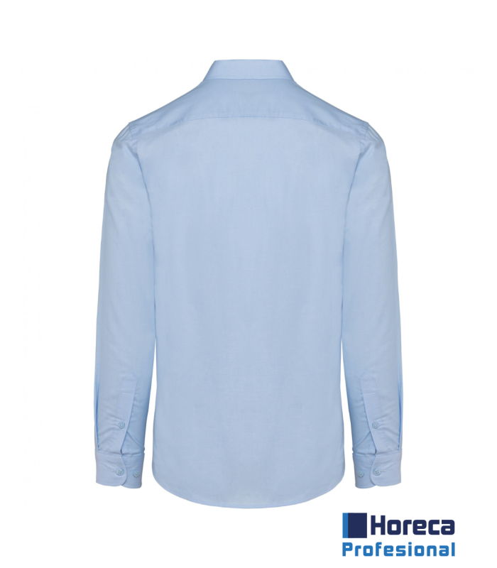 Camisa Oxford de Manga Larga Hombre