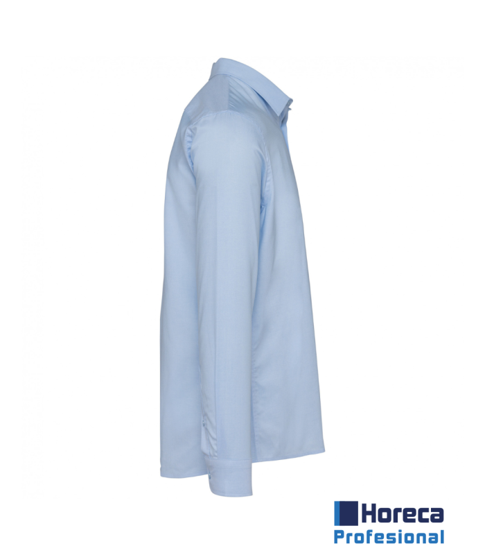 Camisa Oxford de Manga Larga Hombre