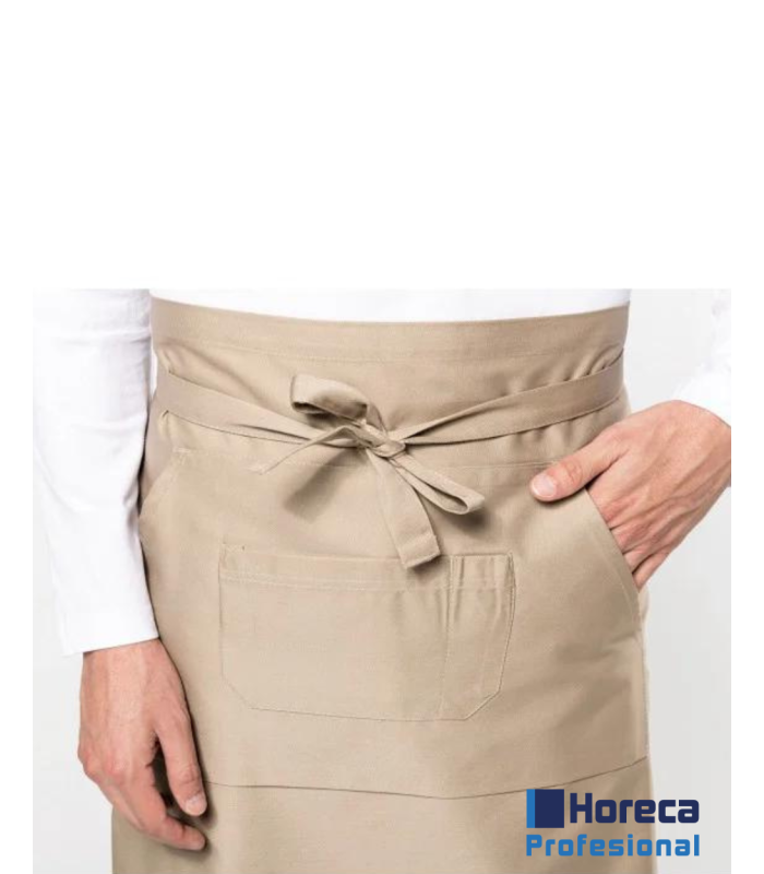 Delantal Mediano Poliéster y Algodón