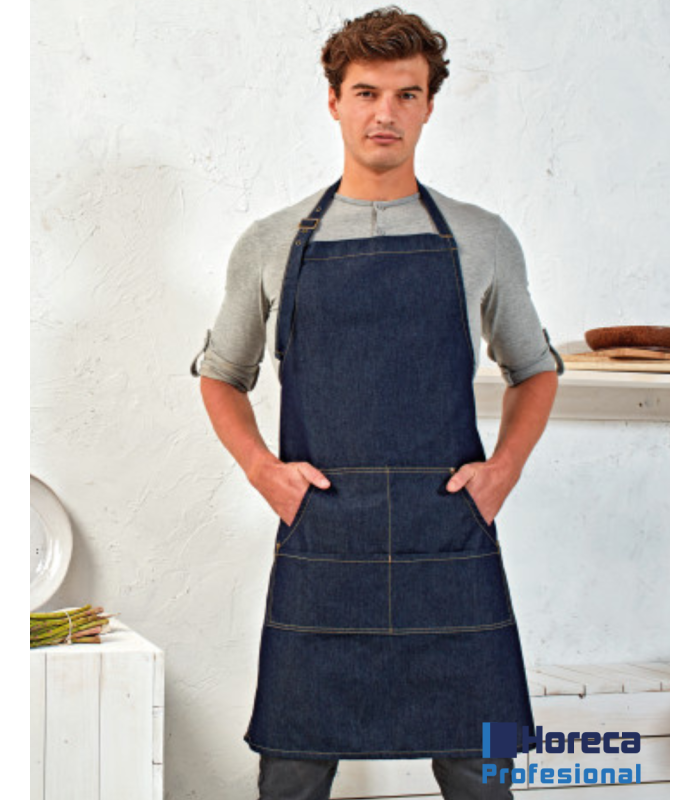 Delantal Denim Largo