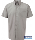 Camisa Oxford de Manga Corta Hombre